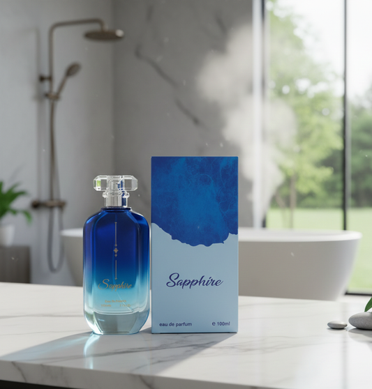 Sapphire Perfume – 100ml | Long-Lasting Elegant Fragrance for Daily Wear & Special Occasions