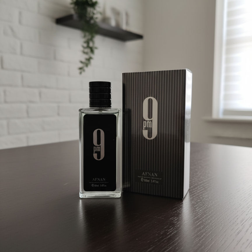 Afnan 9PM Perfume – Unisex EDP 100ml (Black) | Long-Lasting Elegant Fragrance for Men & Women