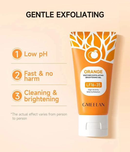 Orange Exfoliating Gel | Deep Cleanse & Radiant Glow