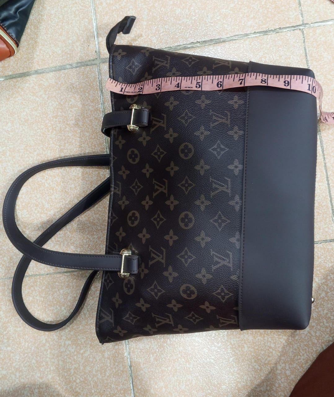 Girl's Rexine Printed Tote Bag – 2Pc Set