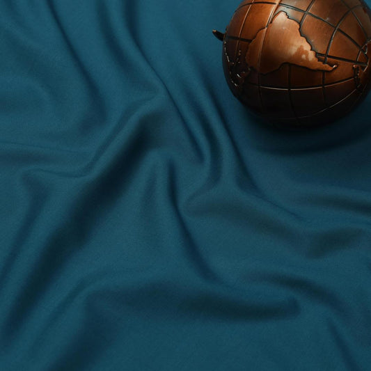 Turquoise Boski Unstitched Suit for Men – All Season