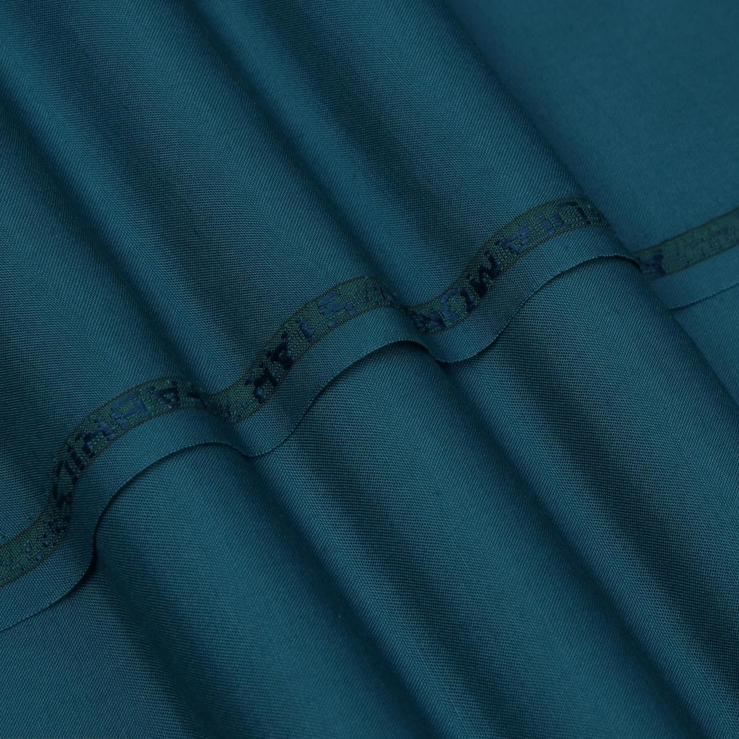 Turquoise Boski Unstitched Suit for Men – All Season