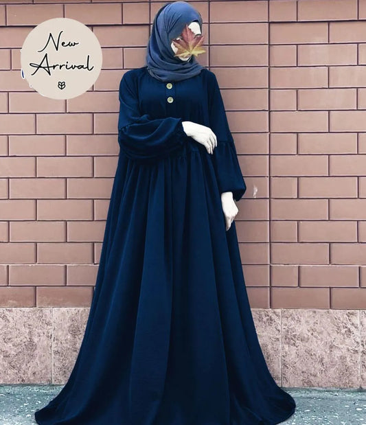 Georgette Plain Classic Abaya – Premium Quality, Elegant Daily Wear
