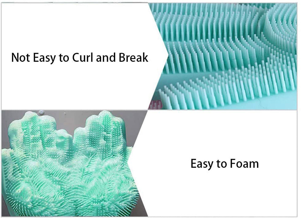 Silicone Waterproof Washing Gloves — Multi-Purpose Cleaning Made Easy