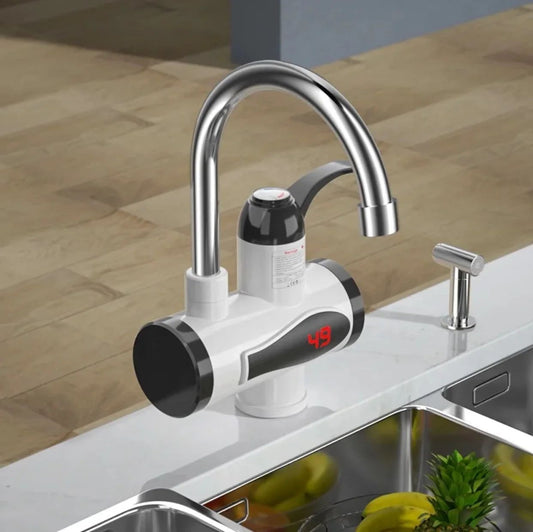 Instant Electric Faucet | 3000W Fast Heating Tap with Digital Display