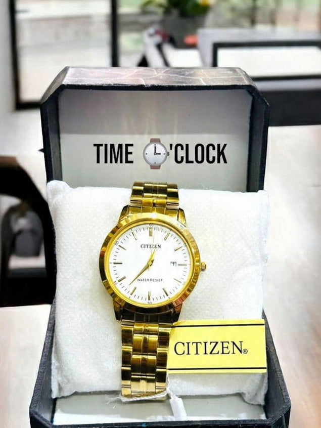 Men’s Premium Round Steel Watch – Elegant Everyday Timepiece