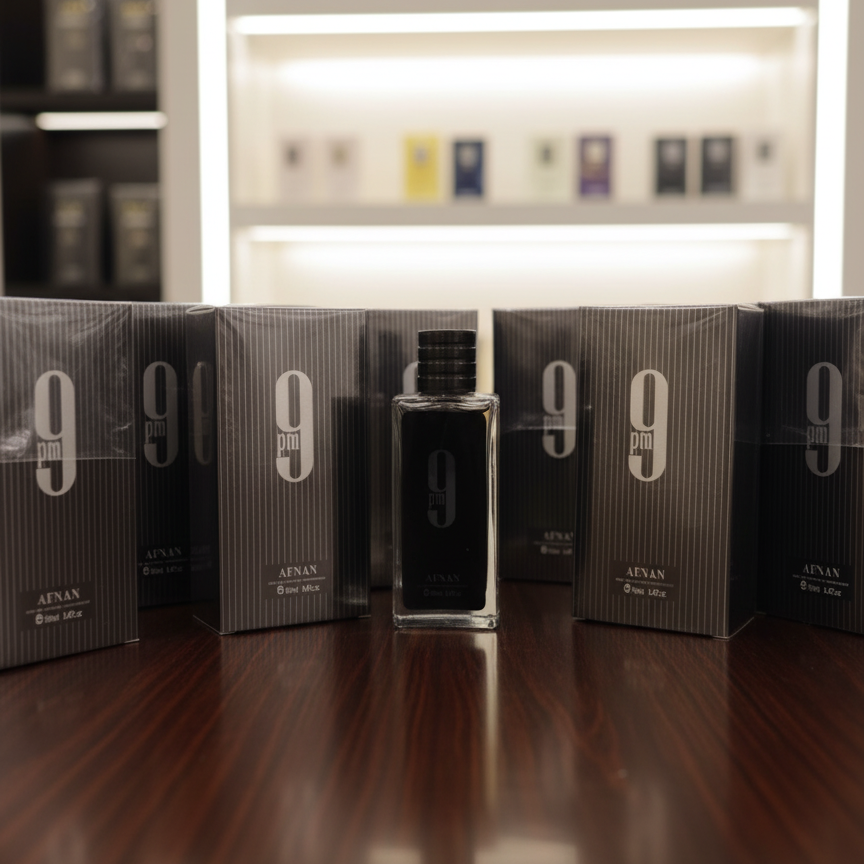 Afnan 9PM Perfume – Unisex EDP 100ml (Black) | Long-Lasting Elegant Fragrance for Men & Women