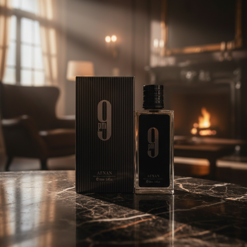 Afnan 9PM Perfume – Unisex EDP 100ml (Black) | Long-Lasting Elegant Fragrance for Men & Women