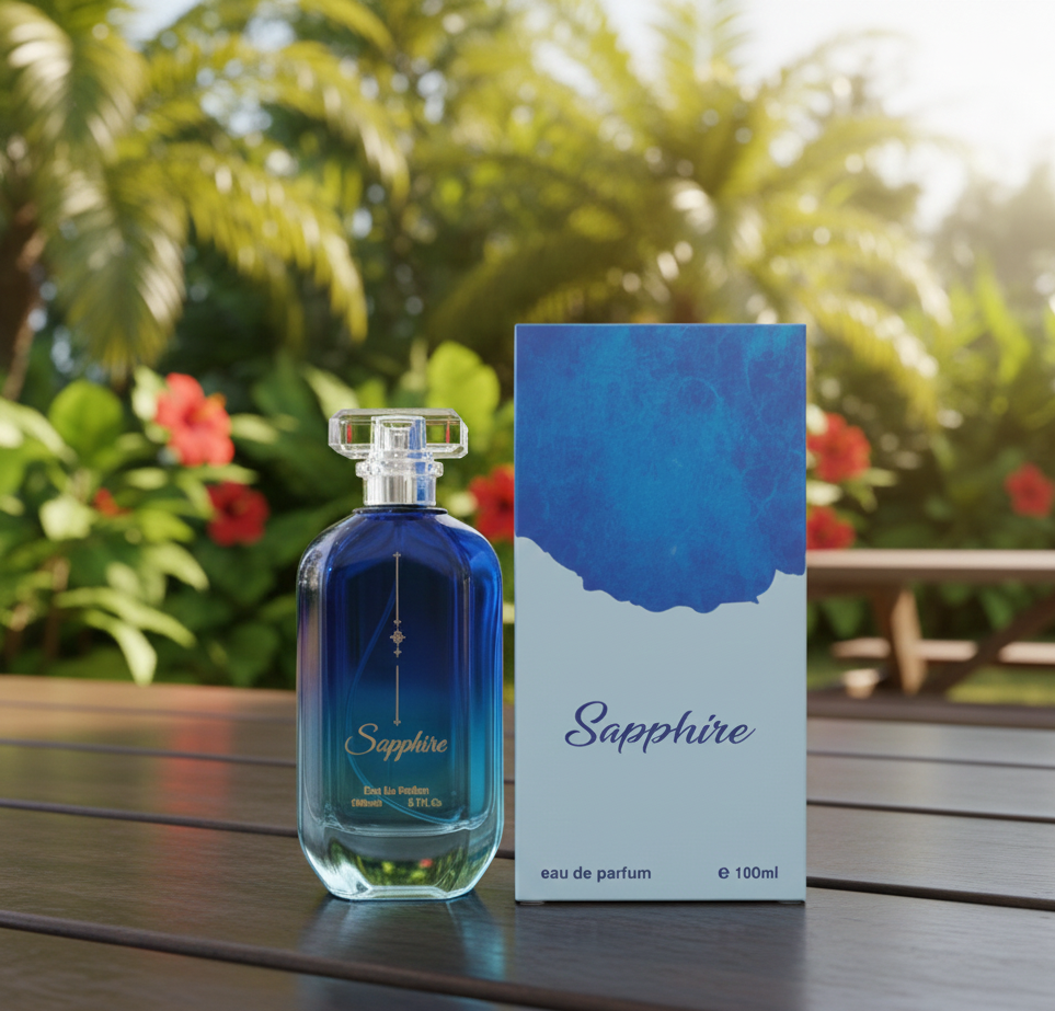 Sapphire Perfume – 100ml | Long-Lasting Elegant Fragrance for Daily Wear & Special Occasions
