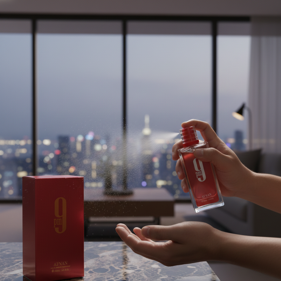 Afnan 9PM Perfume – Unisex EDP 100ml (Red) | Long-Lasting Elegant Fragrance for Men & Women