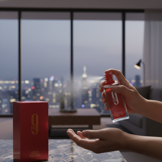 Afnan 9PM Perfume – Unisex EDP 100ml (Red) | Long-Lasting Elegant Fragrance for Men & Women