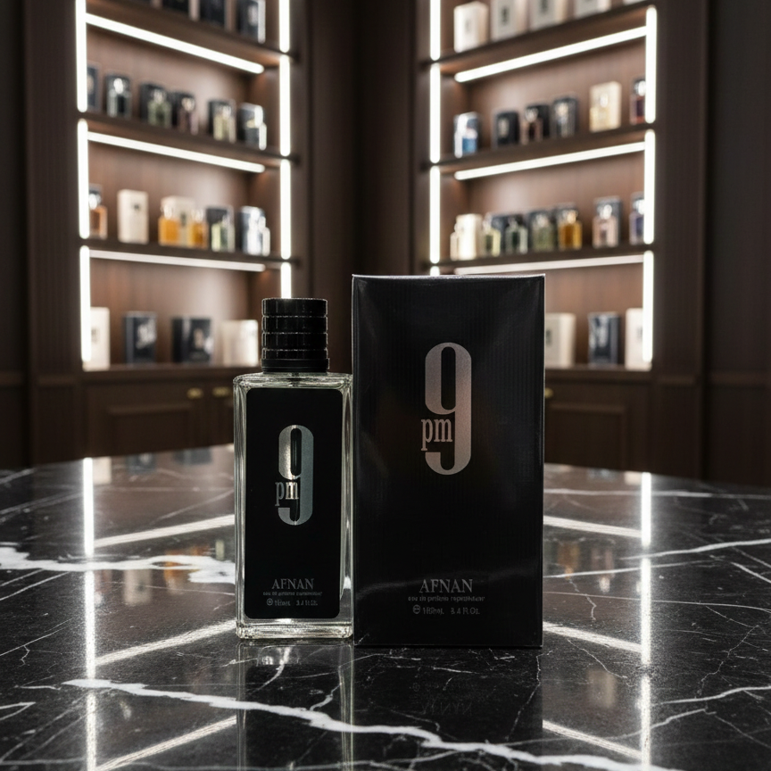 Afnan 9PM Perfume – Unisex EDP 100ml (Black) | Long-Lasting Elegant Fragrance for Men & Women