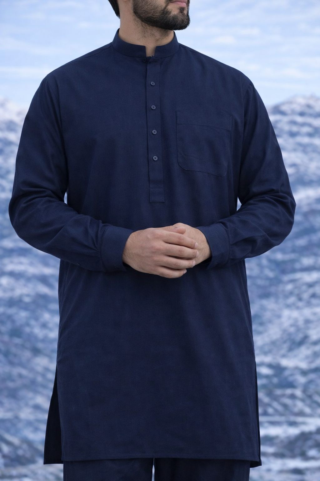 Men’s Unstitched Soft Cotton Plain Suit