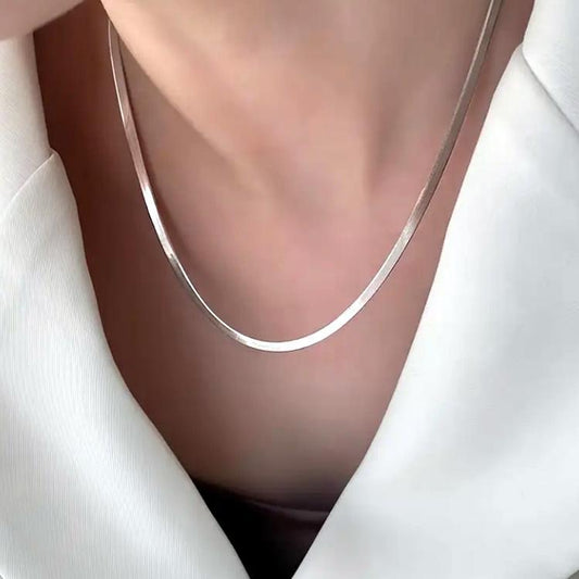 Funky Resin Polish Stainless Steel Chain – Unisex Street Style Necklace