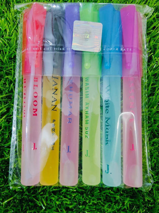 💼 6 Pcs Woody Pocket Perfume Set for Men – Long Lasting & Refreshing Fragrance