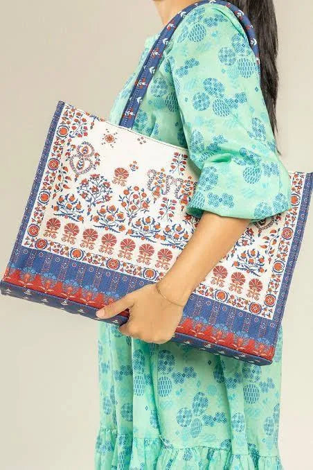 Girl's Canvas Printed Tote Bag – Big Size, High Quality