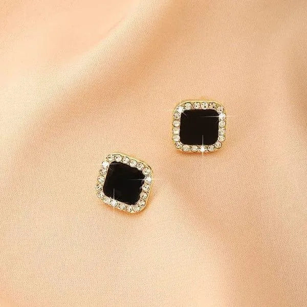 Beautiful Black Crystal Tops