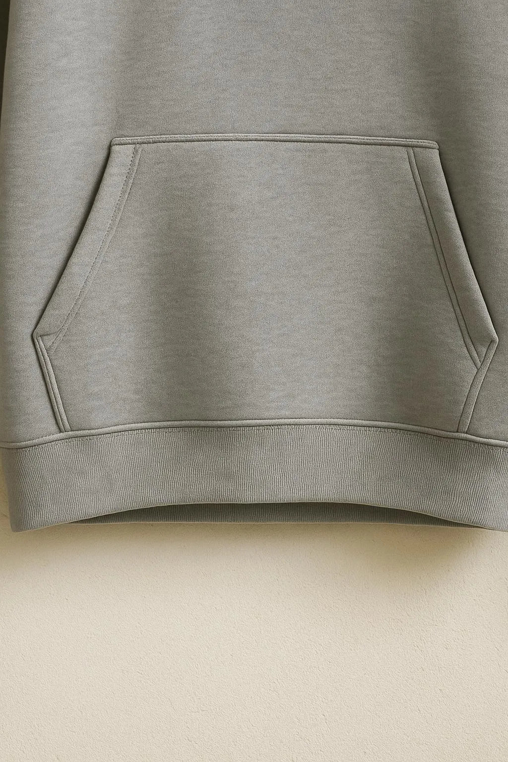 Men’s Fleece Plain Hoodie – Soft, Warm & Everyday Comfort | Grey