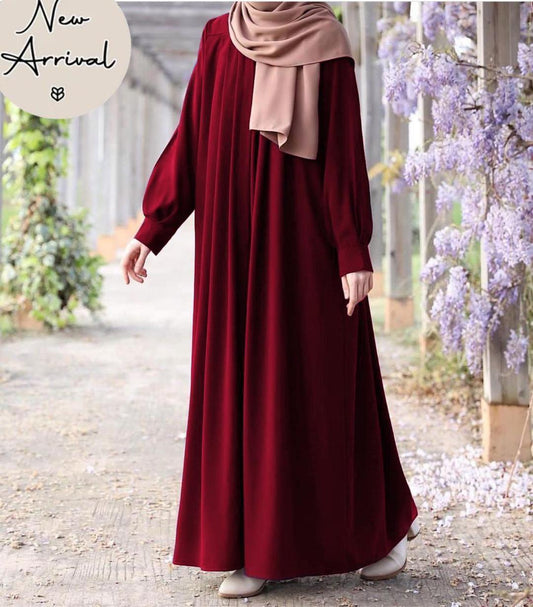 Stylish Georgette Full Abaya for Women – 1 Pc