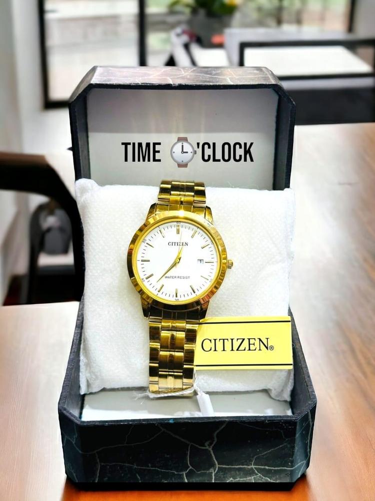 Men’s Premium Round Steel Watch – Elegant Everyday Timepiece