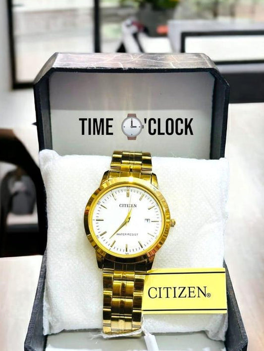 Men’s Premium Round Steel Watch – Elegant Everyday Timepiece