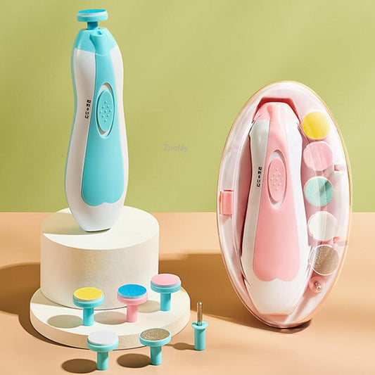 6 in 1 Electric Nail Grinder, Electric Baby Nail Trimmer CHILDREN'S Scissors, Baby Nail Care, Nail Trimmer Manicure,