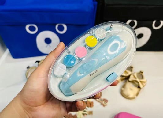 6 in 1 Electric Nail Grinder, Electric Baby Nail Trimmer CHILDREN'S Scissors, Baby Nail Care, Nail Trimmer Manicure,
