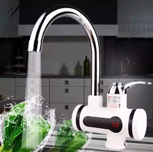 Instant Electric Hot Water Tap – 3000W with Digital Display