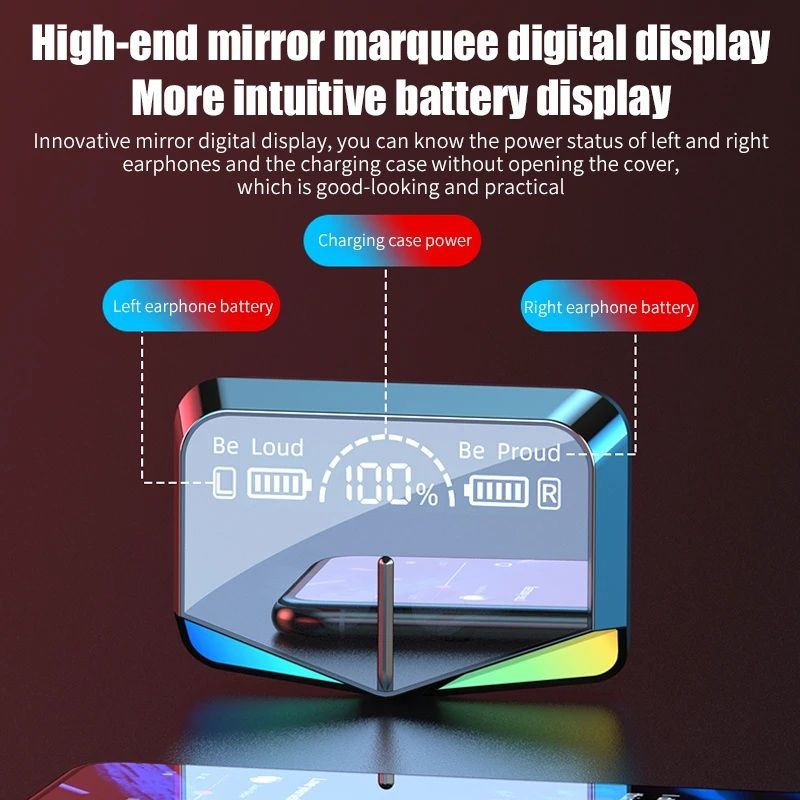 M28 Wireless Earphones – High Quality TWS Bluetooth Headphones