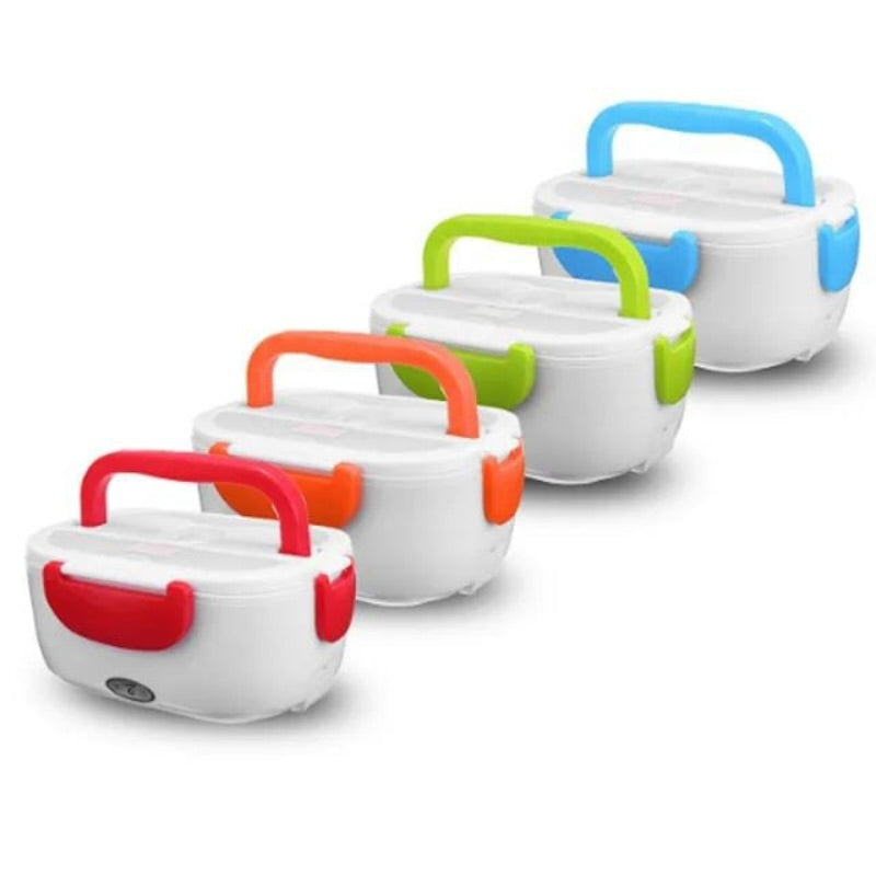 Portable Electric Heating Lunch Box – Leak-Proof Design with Soup Tray