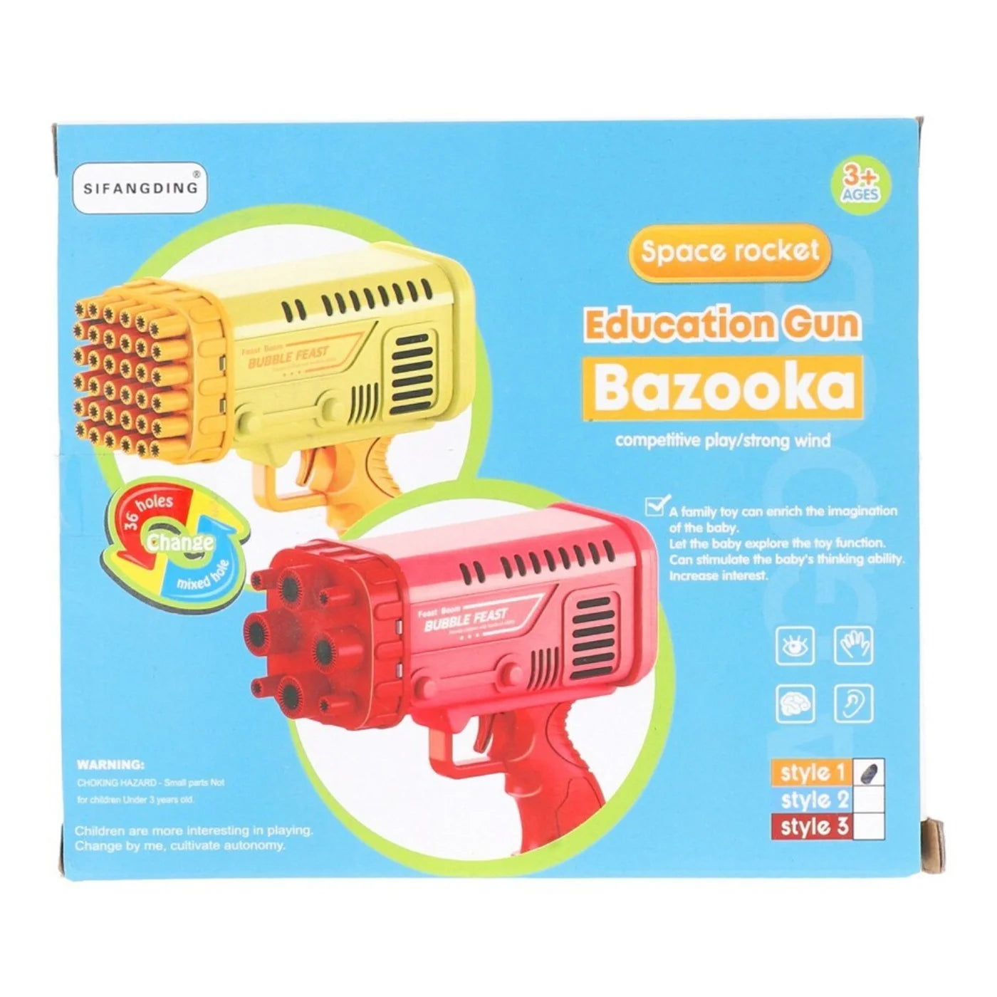 azooka Bubble Water Gun | Rechargeable Bubble Blaster Toy for Kids