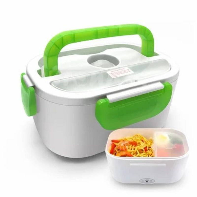 Portable Electric Heating Lunch Box – Leak-Proof Design with Soup Tray