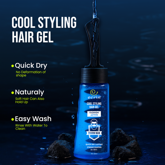 💈 ECRIN Cool Styling Hair Gel with Active Collagen – 280ml