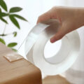 Nano Tape | 3M Double-Sided Transparent Tape | Reusable, Washable & Traceless Gel Grip for Home & Office
