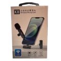 K8 Type-C Wireless Lavalier Microphone | Portable Noise-Cancelling Mic for Android, Vlogging, Live Streaming & More