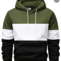 Fleece Plain Hoodie – Green