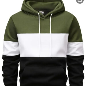 Fleece Plain Hoodie – Green