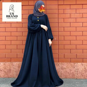 Georgette Plain Classic Abaya – Premium Quality, Elegant Daily Wear