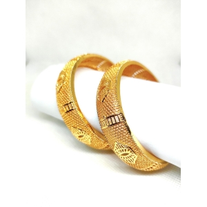 2 Pcs Golden Kara Bangle