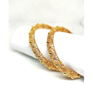 2 Pcs Golden Kara Bangle