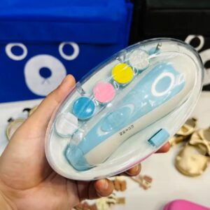 Electric Baby Nail Grinder – 6 in 1 Nail Care Kit