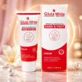 Gluta White Hand & Foot Whitening Cream Premium Whitening and Moisturizing Cream for Soft Smooth Skin