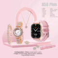 A58 Plus 6-in-1 Women’s Smartwatch | Stylish Fitness Tracker & Perfect Gift Idea