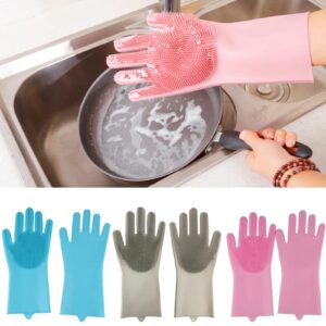 Silicone Waterproof Washing Gloves — Multi-Purpose Cleaning Made Easy