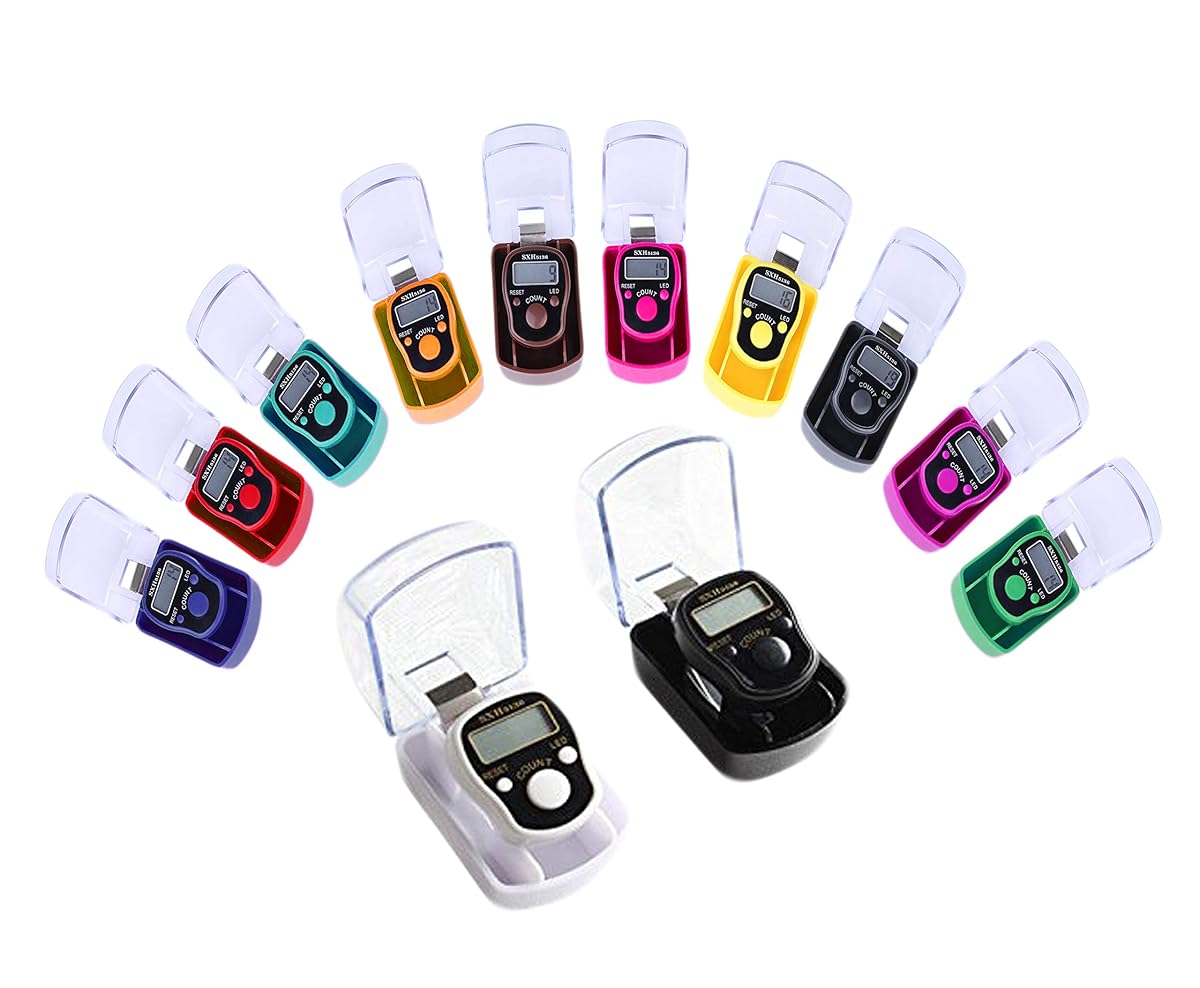 Digital Finger Tasbih Counter with LED Display