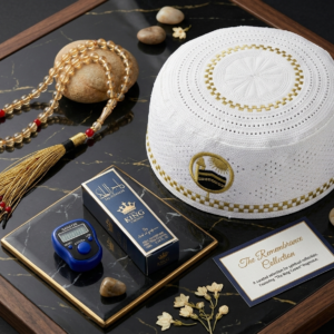 Islamic Kit Deal – Tasbeeh Counter Attar Topi Prayer Set