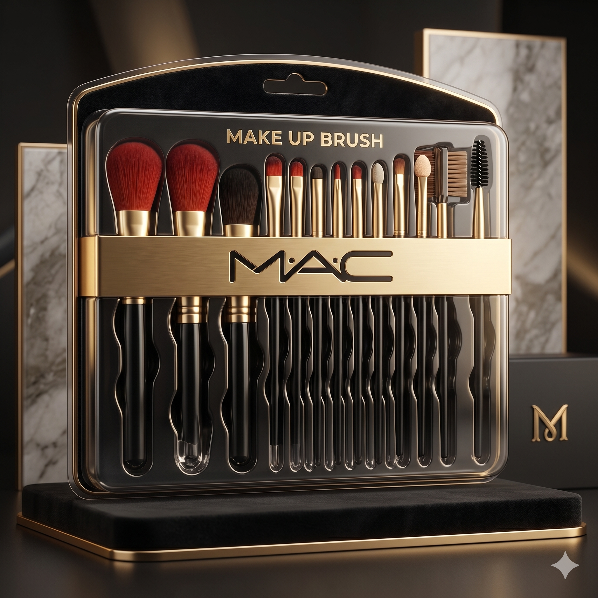 Mac Beauty Makeup Brush Set