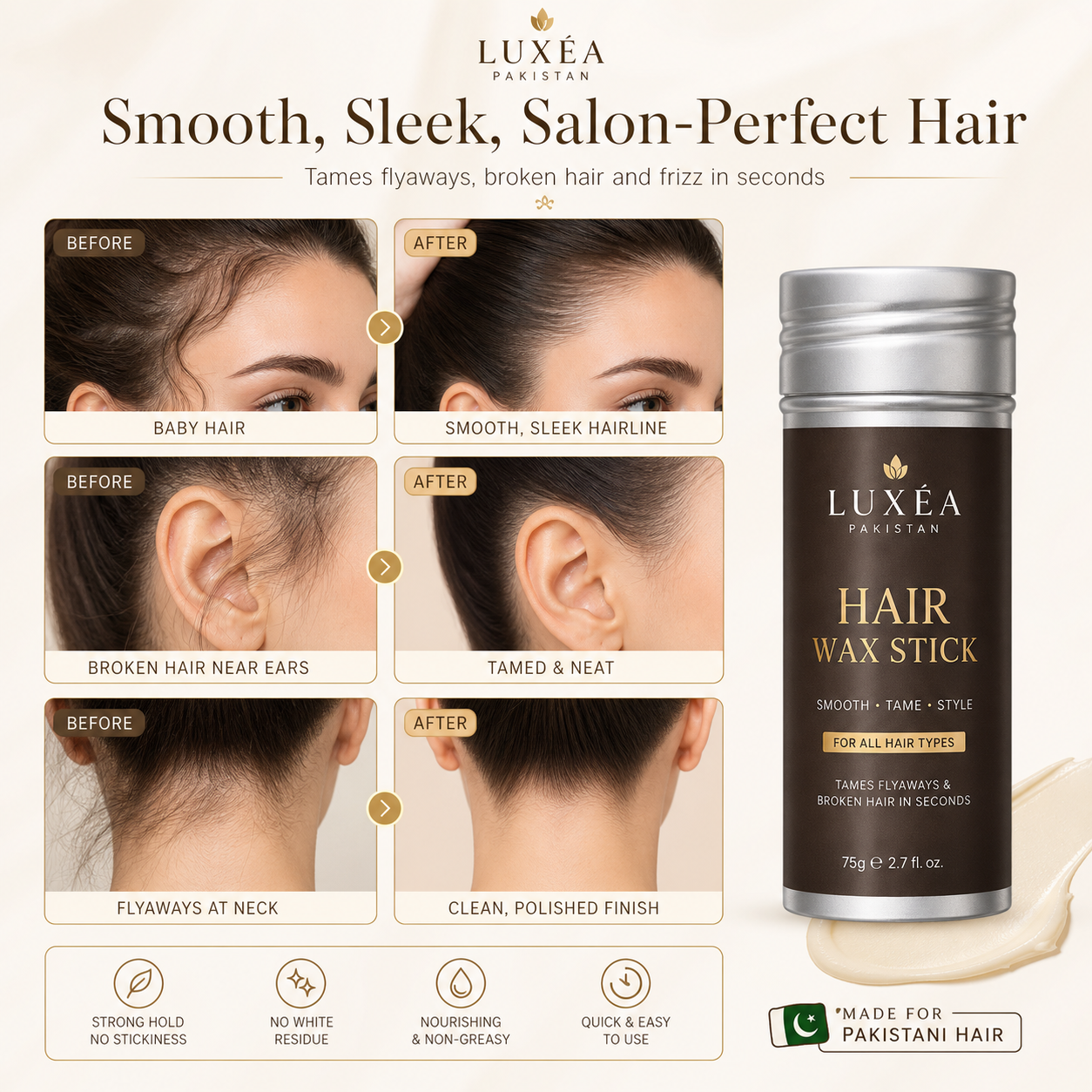 Best Hair Wax Stick for Frizz Control