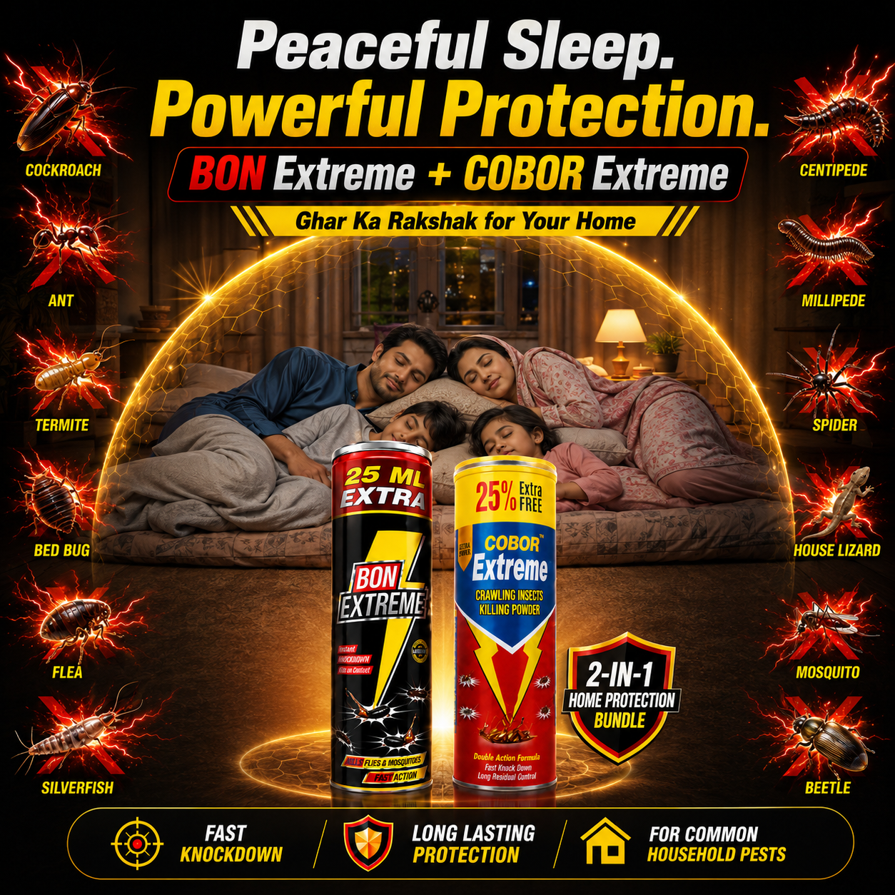 Talha Bazaar 2-in-1 Powerful Pest Spray Pakistan