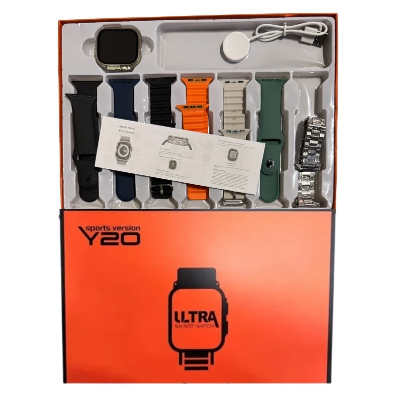 talhabazaar-y20-ultra-smart-watch-display - Talha Bazaar Pakistan